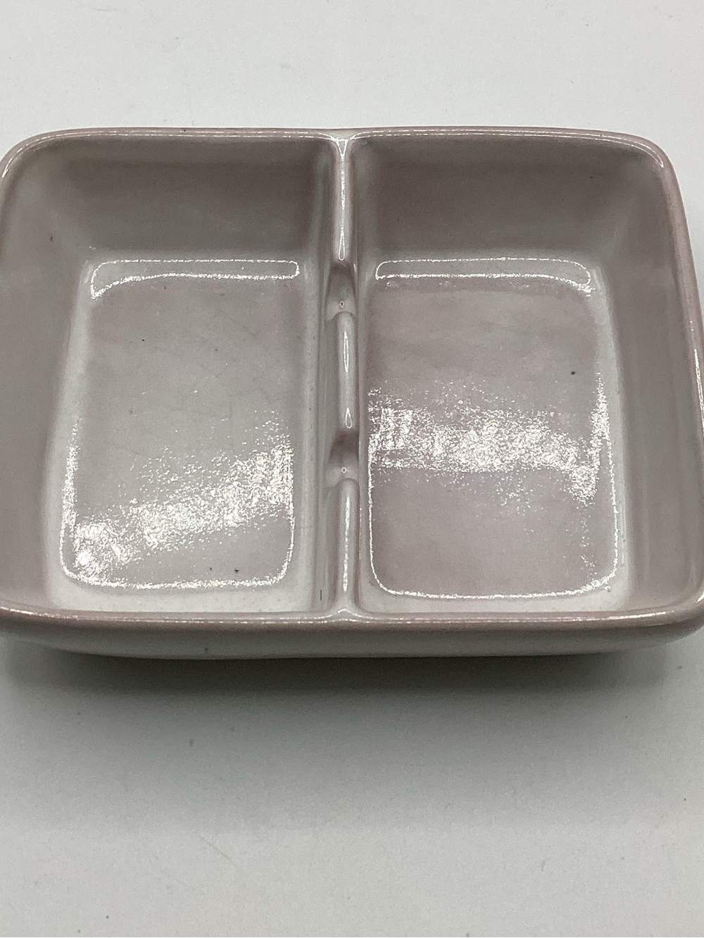 Frankoma Pottery Prairie off-white 469 Ashtray
